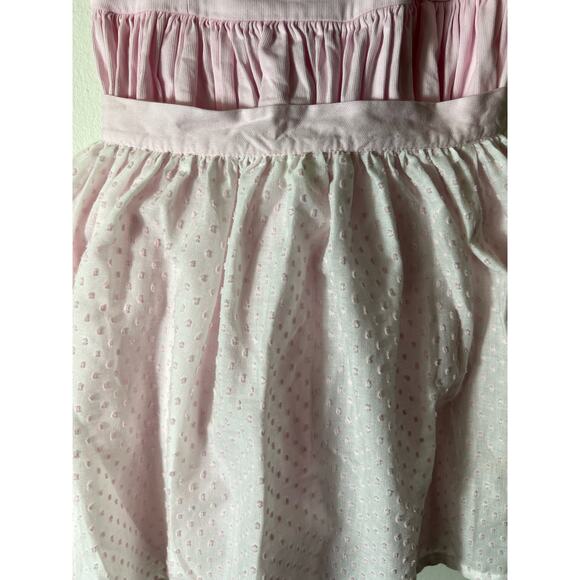 Pears and Bears Girls Pink Apron Dress Sz 5 - Picture 4 of 4